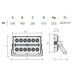 ΠΡΟΒΟΛΕΑΣ LED COSMIC 2 545W - 2x6 Cob - A6 - 65° - IP66