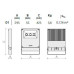 ΠΡΟΒΟΛΕΑΣ LED POLAR HE ASYMMETRIC 100W - 3 Cob - AR - 45° - IP66
