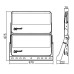 ΠΡΟΒΟΛΕΑΣ PALAZZOLI X-TIGUA XXL ASYMMETRIC 23° LED 884W - IP66 - ENEC