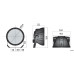 ΠΡΟΒΟΛΕΑΣ CLUCE RUN BEAM 35° HQI-TSC 2000W - 10.3A - 380V - K12s - IK10 - IP66 - ENEC