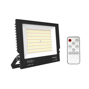 ΠΡΟΒΟΛΕΑΣ CCT ALL WHITE 3 IN 1 & REMOTE 150W - BLACK - IP66