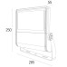 ΠΡΟΒΟΛΕΑΣ LED BIG 16000 HP 80W - A 150°x75° - 3000K - ASYMMETRIC - ENEC