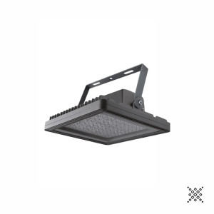 ΠΡΟΒΟΛΕΑΣ LED BIG POLI 40000 HP WITH BRACKET 200W - AD 55° - 5500K - ASYMMETRIC - ENEC