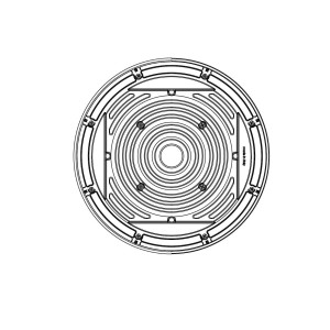 ΠΡΟΒΟΛΕΑΣ LED MIR/S5 8150 245W - 90° - CRI>80 - 4000K - SYMMETRIC - ENEC