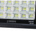 ΠΡΟΒΟΛΕΑΣ LED SOLAR PLUS FLOOD 500W - 50Ah - 4000K - IP65 - ΜΑΥΡΟΣ