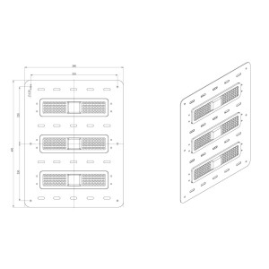 ΠΡΟΒΟΛΕΑΣ LED ΨΕΥΔΟΡΟΦΗΣ EUROPA 150W - 5000K - 19500Lm - IK10 - IP65