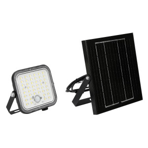 ΠΡΟΒΟΛΕΑΣ LED SOLAR LUNIR PRIME 50W - 3.2V 4Ah - 4000K - IP65