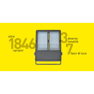 ΠΡΟΒΟΛΕΑΣ LED BIG PROJECTOR 37000 HP 170W - 90° - 4000K - SYMMETRIC - ENEC