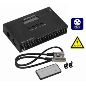 RGB LED CONTROLLER DMX 512 24V
