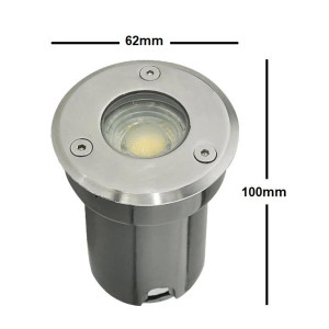 SPOT ΔΑΠΕΔΟΥ ΕΔΑΦΟΥΣ ΧΩΝΕΥΤΟ RECO MINI LED 3W - 12V - 3000K - IP68