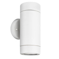 SPOT EΠITOIXO PLASTIC UP DOWN DOUBLE GU10 LED 2x3W - ΛΕΥΚΟ