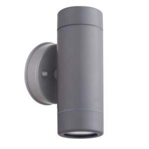 SPOT EΠITOIXO PLASTIC UP DOWN DOUBLE GU10 LED 2x3W - ΓΚΡΙ