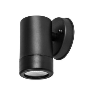 SPOT EΠITOIXO PLASTIC DOWN MONO GU10 LED 3W - ΜΑΥΡΟ