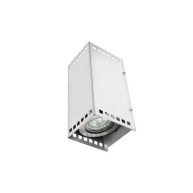 SPOT EΠITOIXO ΑΛΟΥΜΙΝΙΟΥ UP-DOWN CASTLE-SQ GU10 W-B-T - IP65