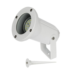 SPOT ΕΠΙΤΟΙΧΟ ΑΛΟΥΜΙΝΙΟΥ SMARTY - GU10 - ΛΕΥΚΟ - IP65