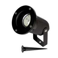 SPOT ΕΠΙΤΟΙΧΟ ΑΛΟΥΜΙΝΙΟΥ SMARTY - GU10 - ΜΑΥΡΟ - IP65