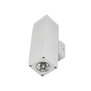 SPOT EΠITOIXO ΑΛΟΥΜΙΝΙΟΥ UP-DOWN SLAM LED 6W GREY IP65