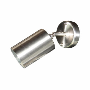 SPOT EΠITOIXO MOVABLE KINOYMENO GU10 - ΙΝΟΧ ΜΑΤ - IP65