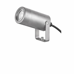 SPOT EΠITOIXO PLASTIC MOVABLE MONO GU10 LED 3W - ΓΚΡΙ