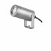 SPOT EΠITOIXO PLASTIC MOVABLE MONO GU10 LED 3W - ΓΚΡΙ