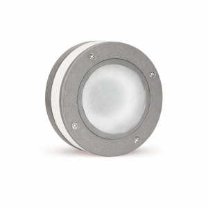 SPOT EΠITOIXO ΑΛΟΥΜΙΝΙΟΥ MICROLYNX-3 GX53 - ΓΚΡΙ - IP65