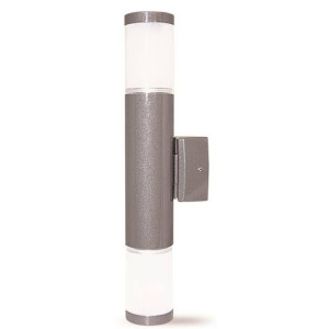 SPOT EΠITOIXO ΑΛΟΥΜΙΝΙΟΥ UP-DOWN TUBO GLASS GU10 W-B-T - IP65