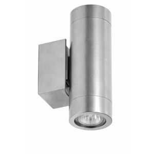 SPOT EΠITOIXO ΑΛΟΥΜΙΝΙΟΥ UP-DOWN TUBO GU10 NIKEL MAT - IP65