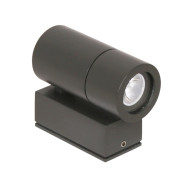 SPOT ΕΠΙΤΟΙΧΟ ΑΛΟΥΜΙΝΙΟΥ MICROLED 3W - ΑΝΘΡΑΚΙ