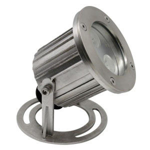 SPOT INOX ΠΙΣΙΝΑΣ & ΣΥΝΤΡΙΒΑΝΙΟΥ HEAVY STEEL LED 3x2W - 12V/24V - 3000K - IP68