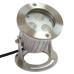 SPOT INOX ΠΙΣΙΝΑΣ & ΣΥΝΤΡΙΒΑΝΙΟΥ HEAVY STEEL LED 3x2W - 12V/24V - 4000K - IP68