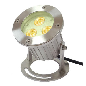 SPOT INOX ΠΙΣΙΝΑΣ & ΣΥΝΤΡΙΒΑΝΙΟΥ HEAVY STEEL LED 3x2W - 12V/24V - 6000K - IP68