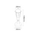 SPOT ΚΗΠΟΥ PLASTIC COMBI GU10 - ΛΕΥΚΟ - IP54