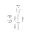 SPOT ΚΗΠΟΥ PLASTIC COMBI ΚΑΡΦΩΤΟ GU10 - ΜΑΥΡΟ - IP54
