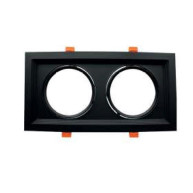 SPOT ΚΙΝΗΤΟ ΧΩΝΕΥΤΟ SQUARE - AR111 - BLACK II