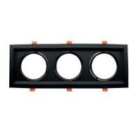 SPOT ΚΙΝΗΤΟ ΧΩΝΕΥΤΟ SQUARE - AR111 - BLACK III