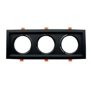 SPOT ΚΙΝΗΤΟ ΧΩΝΕΥΤΟ SQUARE - AR111 - BLACK III
