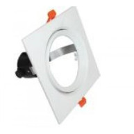 SPOT ΚΙΝΗΤΟ ΧΩΝΕΥΤΟ SQUARE - AR111 - WHITE I