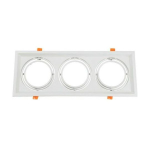 SPOT ΚΙΝΗΤΟ ΧΩΝΕΥΤΟ SQUARE - AR111 - WHITE III