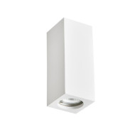 SPOT ΟΡΟΦΗΣ ΓΥΨΙΝΟ SQUARE BIG 7W - GU10 - IP20