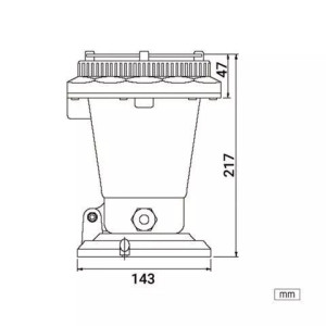 SPOT ΠΙΣΙΝΑΣ & ΣΥΝΤΡΙΒΑΝΙΟΥ PAR38 PLASTIC HALOGEN 120W - 24V - E27 - IP68