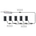SPOT ΠΙΣΙΝΑΣ RECESSED MICRO SPA LED 2W - 12V/24V - 4000K - IP68