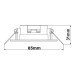 SPOT ΠΛΑΣΤΙΚΟ UNIVERSE COB LED 5.5W - 6500K - IP65