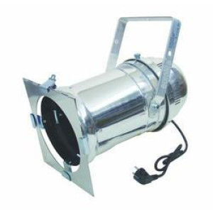 SPOT ΠΡΟΒΟΛΕΑΣ THEATRE BEAM LONG 1000W - 230V - PAR64 - GX16D - NICKEL - IP20