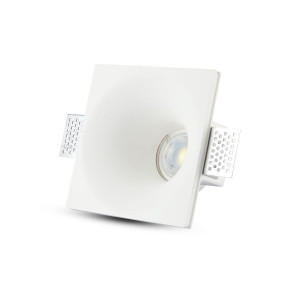 SPOT ΨΕΥΔΟΡΟΦΗΣ ΓΥΨΙΝΟ SQUARE A 7W - GU10 - IP20