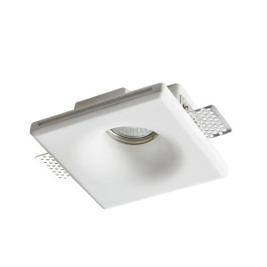 SPOT ΨΕΥΔΟΡΟΦΗΣ ΓΥΨΙΝΟ SQUARE B 7W - GU10 - IP20
