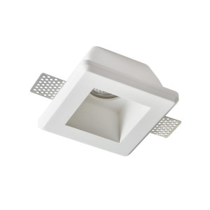 SPOT ΨΕΥΔΟΡΟΦΗΣ ΓΥΨΙΝΟ SQUARE D 7W - GU10 - IP20