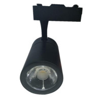 SPOT ΡΑΓΑΣ 2 ΚΑΛΩΔΙΩΝ ΤΥΠΟΥ Α CAT LED COB 20W - 4000K - 24° - BLACK