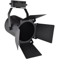 SPOT ΡΑΓΑΣ 2 ΚΑΛΩΔΙΩΝ ΤΥΠΟΥ Α DECO 10~35W - E27 - PAR30 - BLACK