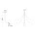 SPOT ΡΑΓΑΣ 2 ΚΑΛΩΔΙΩΝ ΤΥΠΟΥ B FLEX LED 10W - 3000K - 24° - WHITE