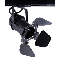 SPOT ΡΑΓΑΣ 2 ΚΑΛΩΔΙΩΝ ΤΥΠΟΥ B PAR16 3~10W - GU10 - BLACK
